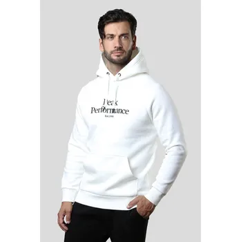 Pánská mikina MIKINA PEAK PERFORMANCE M ORIGINAL HOOD OFFWHITE