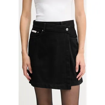 Dámská sukně Džínová sukně Calvin Klein Jeans LV047D777G černá 99X, vel. 30