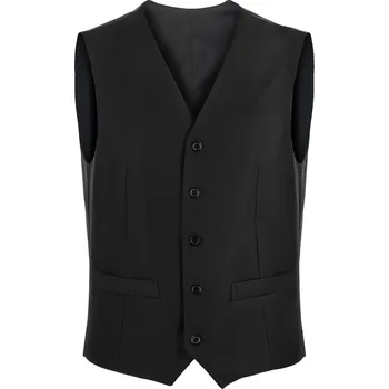 Pánská vesta Vesta pánská obleková černá Z0056Č Barva: Černá, Velikost: 46
