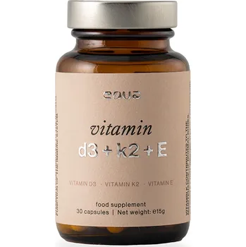 Přírodní kapsle EQUA Vitamin D3+K2+E