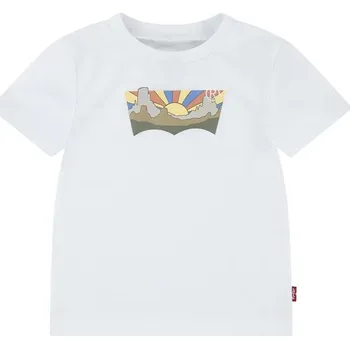 Pánské tričko Kojenecké tričko Levi's SEASONAL BATWING TEE 6EM336 bílá 00X, vel. 92