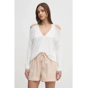 Dámský svetr Svetr Gaudi dámský, béžová barva, lehký, 511BD53015 01X, vel. XS