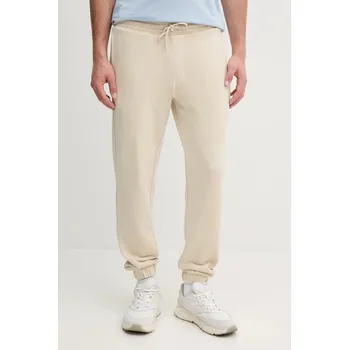 Bavlněné tepláky Calvin Klein Jeans J30J327252 béžová 08X, vel. L