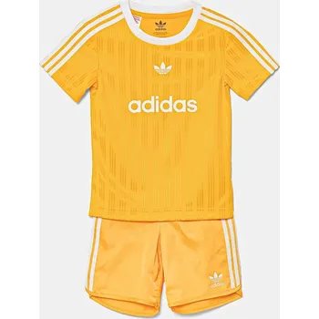 Kojenecké oblečení Kojenecká sada adidas Originals JC6589 oranžová 22X, vel. 68