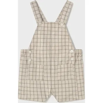 Dětská móda Kojenecké lacláče s příměsí lnu Mayoral 1644.3B.Baby.PPYA zelená 81X, vel. 74