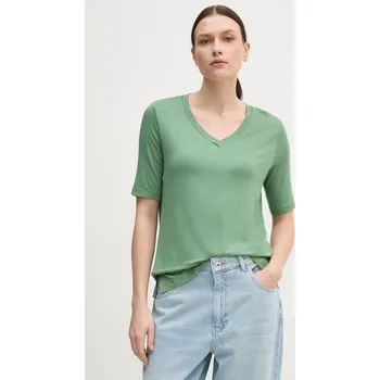 Pánské tričko Tričko United Colors of Benetton zelená barva, 3Z12D401G 76X, vel. L