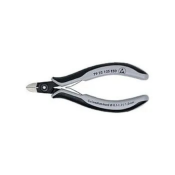 Ruční nářadí KNIPEX Přesné boční štípací kleště pro elek. 7922125ESD