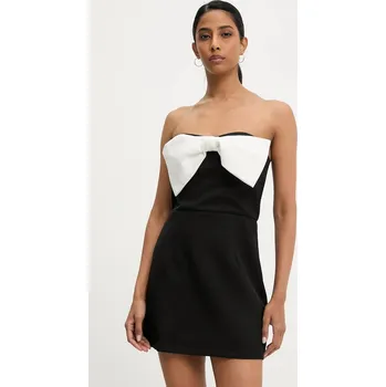 Dámský overall Overal Answear.LAB černá barva, s kulatým výstřihem MA1201 99X, vel. L