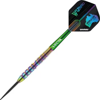 Šipky Winmau steel Simon Whitlock World Cup Rainbow SE 22g, 90% wolfram