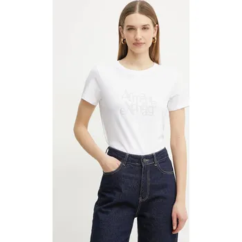 Bavlněné tričko Armani Exchange bílá barva, XW000109 AF10359 XW000109.AF10359 00X, vel. L