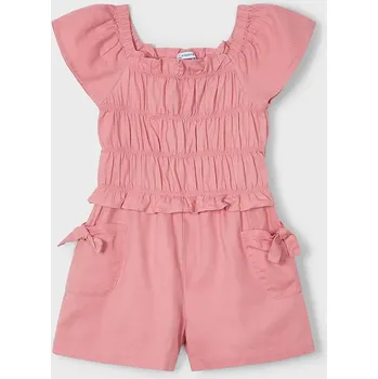 Kojenecký overall Dětský overal Mayoral růžová barva, 3873 3873.6G.Mini.PPYA 30X, vel. 110