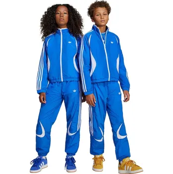 Chlapecké kalhoty Dětské tepláky adidas Originals JC9134 modrá 55X, vel. 158