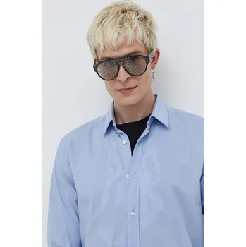 Pánská košile Košile HUGO Elisha02 50479396 modrá 05X, vel. 45