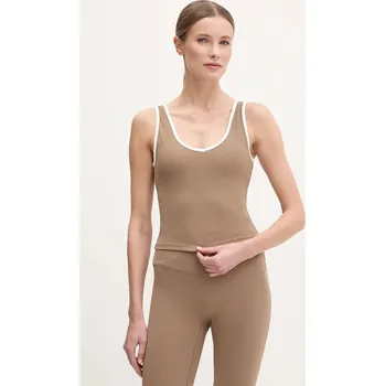 Top na jógu JOYINME Dual Essence Koszulka.Dual.Essence hnědá 84X, vel. 40