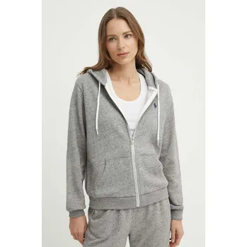 Dámská mikina Bavlněná mikina Polo Ralph Lauren 211935584 šedá 90X, vel. XXS