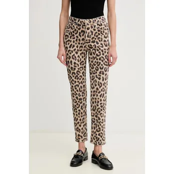 Dámské džíny Džíny OUI dámské, high waist, 92790 béžová 80A, vel. 40