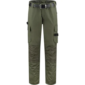 Pánské kalhoty TRICORP Pracovní kalhoty Cordura unisex Barva: zelená vojenská, Velikost: 50