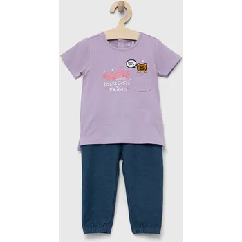 Kojenecký overall Kojenecká sada Guess A3YG06.J1311.9BYX fialová 04X, vel. 62-68