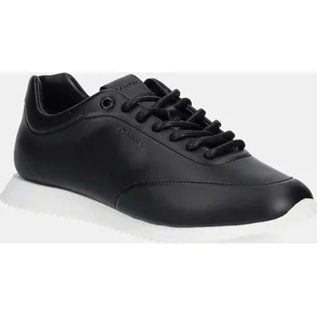 Pánská obuv Kožené sneakers boty Calvin Klein RUNNER LACE UP - LTH HW0HW02396 černá 99X, EUR 38