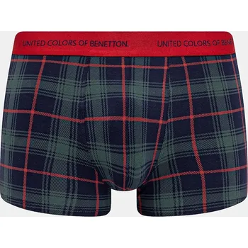 Boxerky Boxerky United Colors of Benetton pánské, tmavomodrá barva, 3TRL2X01A 59A, vel. S