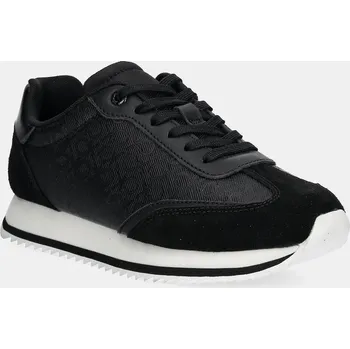 Pánská móda Sneakers boty Calvin Klein RUNNER LACE UP - MONO MIX HW0HW02294 černá 99X, EUR 41