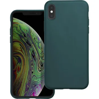 Pouzdro na mobilní telefon Pouzdro MATT Case APPLE IPHONE X / XS tmavě zelené