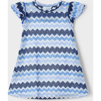 Dívčí šaty Dívčí šaty Mayoral modrá barva, mini, 3926 3926.6G.Mini.PPYA 55X, vel. 134