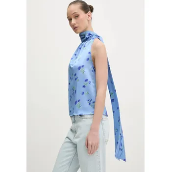 Dámská halenka Halenka HUGO 50534856 modrá 50X, vel. 40