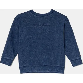 Chlapecká mikina Dětská mikina Tommy Hilfiger KB0KB09311.98.122.PPYA modrá 95X, vel. 110