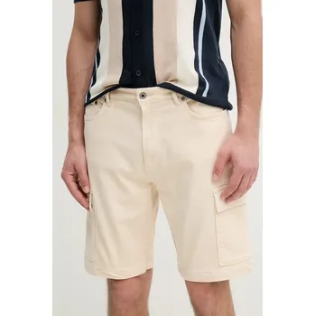 Pánské kraťasy Kraťasy Pepe Jeans GYMDIGO FIVE POCKETS CARGO SHORT PM801177 béžová 01X, vel. 29