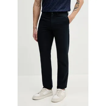 Pánské oblečení Kalhoty s příměsí lnu Tommy Hilfiger MW0MW38792 námořnická modř 59X, vel. 33/32