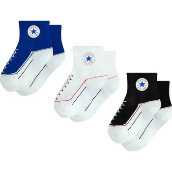 Dětské ponožky Converse 3-pack NC0172 bílá 00X, vel. 16/17