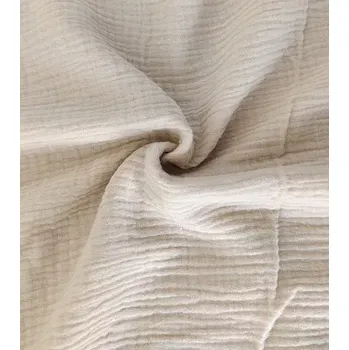 Látka metráž mušelín plenkovina béžová | RTex