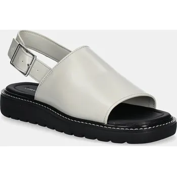 Dámské sandále Sandály Calvin Klein Jeans SQ MOLDED SANDAL SLING MG LTH dámské, béžová barva, YW0YW01711 01X, EUR 38