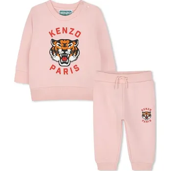 Kojenecká souprava Bavlněná tepláková souprava pro miminka Kenzo Kids K60935.74.81 růžová 03A, vel. 74