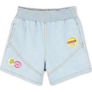 Chlapecké kraťasy Dětské riflové kraťasy Kenzo Kids K61039.156 modrá 50X, vel. 156