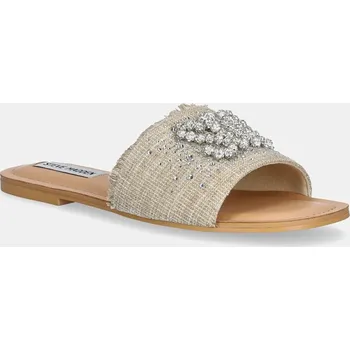 Dámské pantofle Pantofle Steve Madden Zila Slides dámské, béžová barva, SM11003694 SM11003694.166 01X, EUR 36