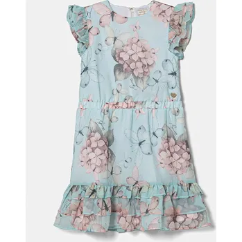 Dámské šaty Dívčí šaty Guess K5RK13.WA2T0.PPYA tyrkysová 60X, vel. 96-104