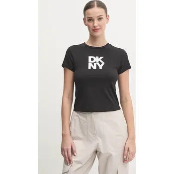 Pánské tričko Tričko Dkny černá barva, DP5T1112 99X, vel. M