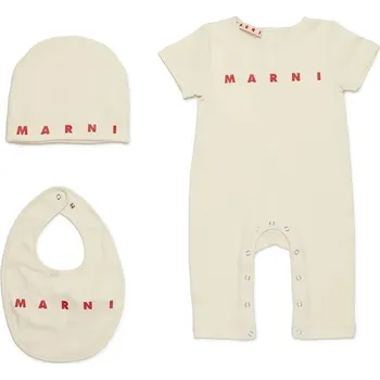 Kojenecká souprava Kojenecká sada Marni MX038-BOX-KIT KIT APPAREL M01441 béžová 02X, vel. 78