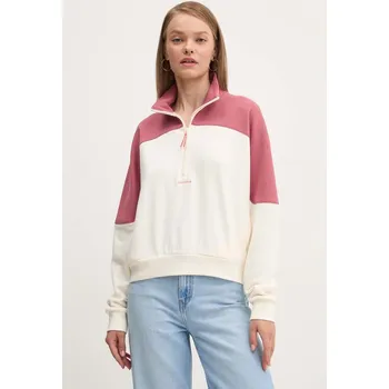 Dámské oblečení Mikina Converse 10026781.A06 béžová 01X, vel. S