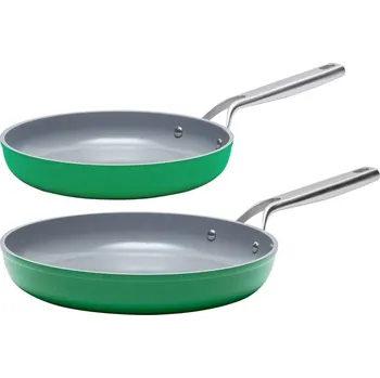 Nádobí Fabini Sada pánví Meda 3.0 2 ks zelená