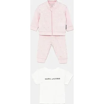 Kojenecká souprava Kojenecká sada Marc Jacobs růžová barva, W60512 W60512.60.81 30X, vel. 67