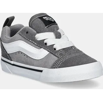 Pánská obuv Dětské semišové tenisky Vans Knu Skool VN000SDSI5G1 šedá 90X, EUR 22