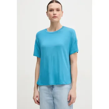 Pánské tričko Tričko United Colors of Benetton modrá barva 3Z12D101X 55X, vel. L