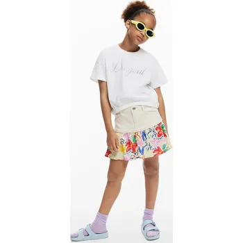 Dámská sukně Dětská sukně Desigual 25SGFW01 béžová 01X, vel. 116