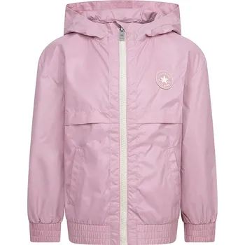 Dívčí bunda Dětská bunda Converse fialová barva, 4CF930 04X, vel. 155-159