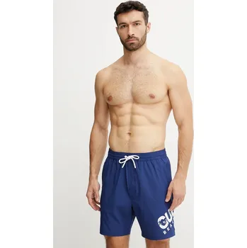 Pánské kraťasy Plavkové šortky Guess tmavomodrá barva, F5GT27 WG2E2 F5GT27.WG2E2 59X, vel. M