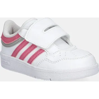 Chlapecké tenisky Dětské sneakers boty adidas Originals HOOPS 4.0 JI0910 bílá 00X, EUR 26.5