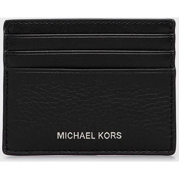 Peněženka Kožené pouzdro na karty Michael Kors 39S0LHDD2L černá 99X, vel. ONE SIZE